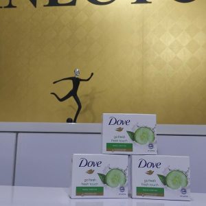 صابون خیار و چای سبز داو مدل Go Fresh وزن 90 گرم محصول کشور ترکیه اصلی